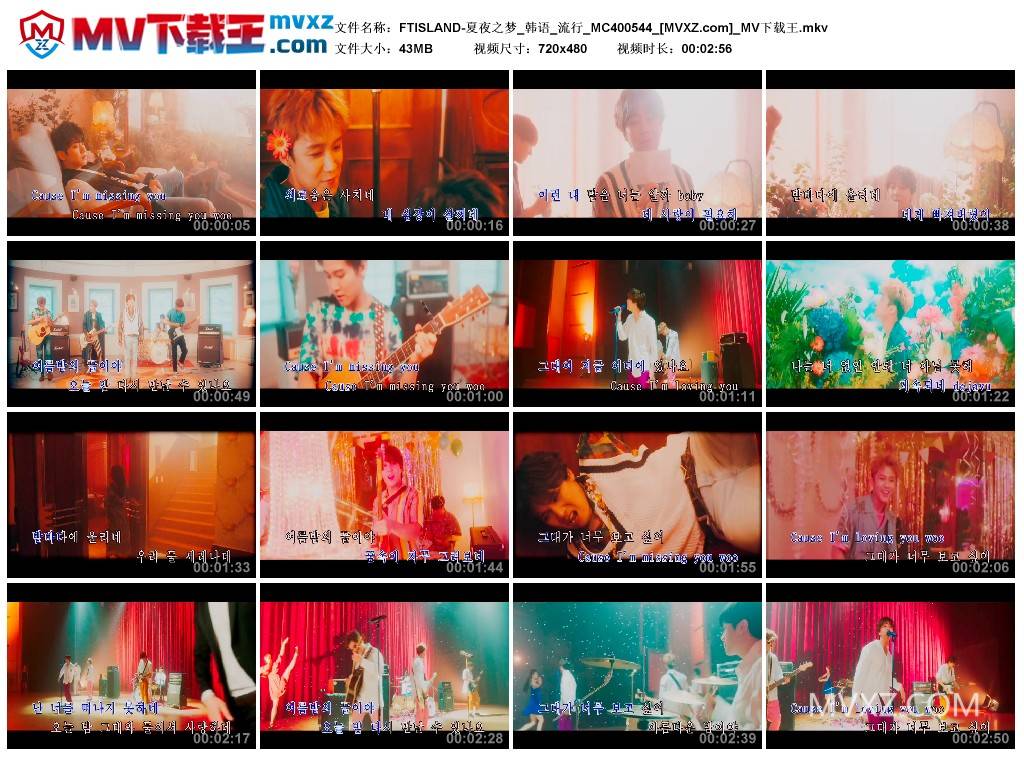 FTISLAND-夏夜之梦_韩语_流行_MC400544